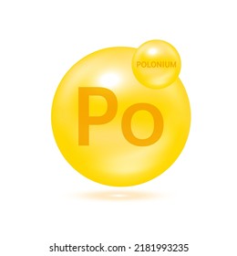 polonium element color