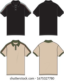 Poloshirt Vector Template Pattern Art