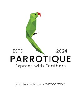 Poly Parrot logo or post design