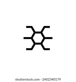 polyester fabric icon or polyester fabric symbol vector isolated. Best polyester fabric icon for apps, websites, product packaging, element design, and more about polyester fabric texture.