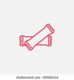 Polyethylene bag icon
