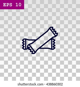 Polyethylene bag icon