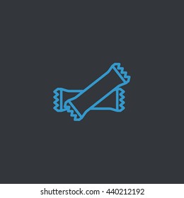 Polyethylene bag icon