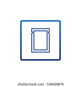  Polyethylene bag icon Vector.