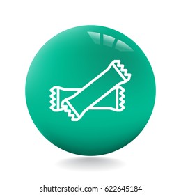  Polyethylene bag icon Vector.