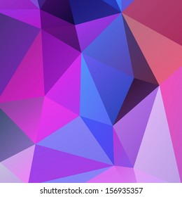 Polygon 3d Abstract background colorful vector illustration
