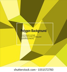 Polygon abstract background design blend,EPS10 design graphic concept with color yellow.