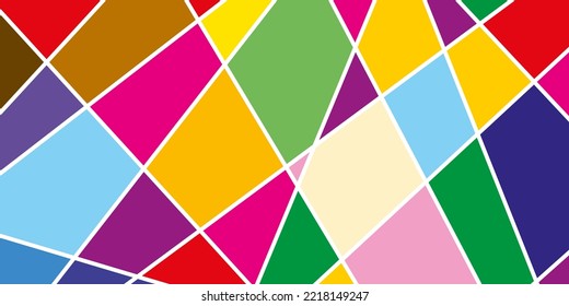 Polygon abstract background pastel colorful. geometric vector design, graphic poster flyer presentation pattern template.