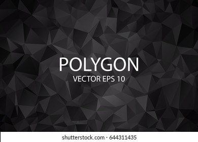 Polygon Abstract Backgrounds.Colorful vector banner.