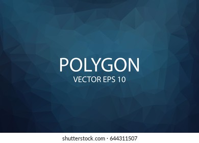 Polygon Abstract Backgrounds.Colorful vector banner.