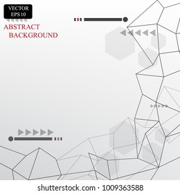 polygon abstract geometric line pattern background