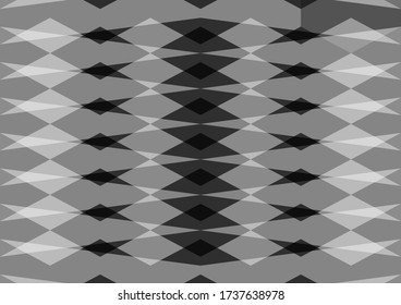 Polygon abstract with gray color background. Light gray vector shining triangular pattern. An elegant bright illustration. Triangular pattern for your business design.