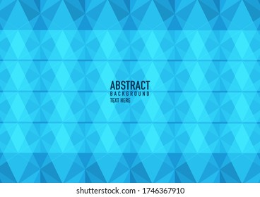 Polygon abstract on blue background. Light blue vector shining triangular pattern. An elegant bright illustration. Triangular pattern for your business design.