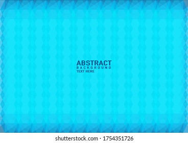 Resumen de polígono sobre fondo azul. Vector azul claro brillante patrón triangular. Una elegante y brillante ilustración. Patrón triangular para el diseño de su negocio.