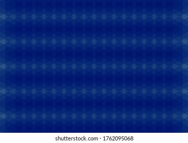Polygonabstrakt auf blauem Hintergrund. Hellblaues, dreiseitiges Muster leuchtendes Vektorbild. Eine elegante, helle Illustration. Dreieckiges Muster für Ihr Business-Design.