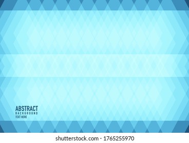 Resumen de polígono sobre fondo azul. Vector azul claro brillante patrón triangular. Una elegante y brillante ilustración. Patrón triangular para el diseño de su negocio.