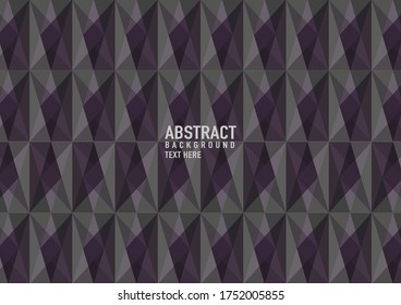 Resumen de polígono sobre fondo marrón. Patrón triangular de vectores marrón claro que brilla. Una elegante y brillante ilustración. Patrón triangular para el diseño de su negocio.