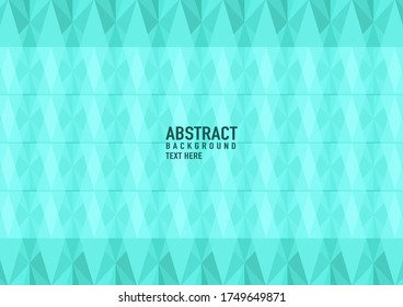 Resumen de polígono sobre fondo verde. Rastreo triangular vectorial claro de color naranja. Una elegante y brillante ilustración. Patrón triangular para el diseño de su negocio.