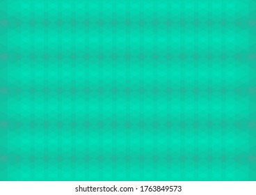 Polygonabstrakt auf grünem Hintergrund. Hellgrünes, dreieckiges Muster leuchtende Vektorgrafik. Eine elegante, helle Illustration. Dreieckiges Muster für Ihr Business-Design.