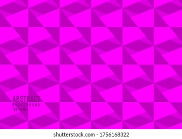 Polygonabstrakt auf rosafarbenem Hintergrund. Hellrosa, vektor leuchtendes dreieckiges Muster. Eine elegante, helle Illustration. Dreieckiges Muster für Ihr Business-Design.