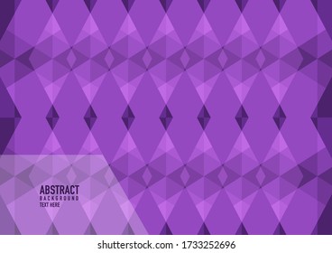 Resumen de polígono sobre fondo morado. Vector verde claro brillante patrón triangular. Una elegante y brillante ilustración. Patrón triangular para el diseño de su negocio.