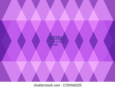 Resumen de polígono sobre fondo morado. Vector púrpura claro brillante patrón triangular. Una elegante y brillante ilustración. Patrón triangular para el diseño de su negocio.