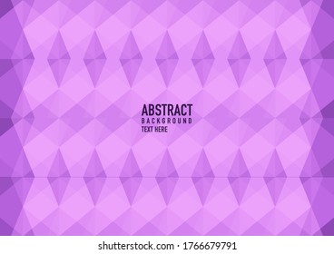 Resumen de polígono sobre fondo morado. Vector verde claro brillante patrón triangular. Una elegante y brillante ilustración. Patrón triangular para el diseño de su negocio.