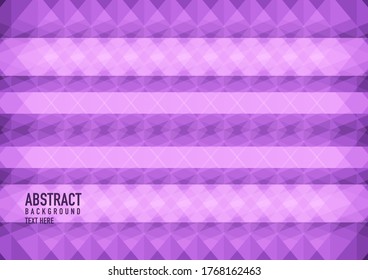 Resumen de polígono sobre fondo morado. Vector púrpura claro brillante patrón triangular. Una elegante y brillante ilustración. Patrón triangular para el diseño de su negocio.