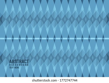 Polygon abstract on soft blue background. Light soft blue vector shining triangular pattern. An elegant bright illustration. Triangular pattern for your business design.