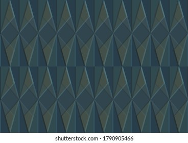 Resumen de polígono sobre fondo azul suave. Patrón triangular suave vectorial azul claro brillante. Una elegante y brillante ilustración. Patrón triangular para el diseño de su negocio.