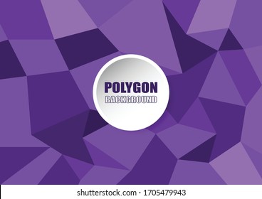 Polygon Abstract Purple Background Proton Vector Stock Vector (Royalty ...