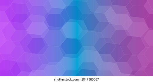 Polygon abstract purple and blue 
background. Vector illustration.