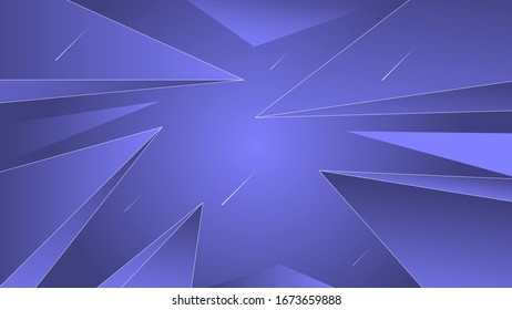 Las formas abstractas de polígonos tienen un fondo vectorial de gradiente oscuro rojo