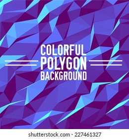 Polygon art icon. Polygon  classic background. Polygon illustration concept. 