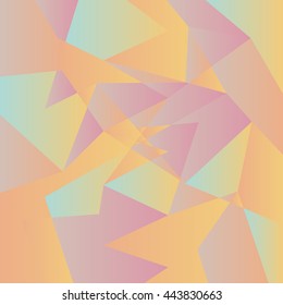 Polygon background. Abstract texture