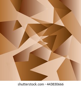 Polygon background. Abstract texture