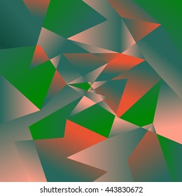 Polygon background. Abstract texture