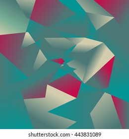 Polygon background. Abstract texture