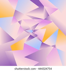 Polygon background. Abstract texture