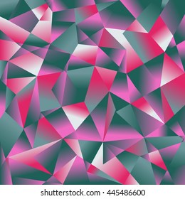 Polygon background. Abstract texture