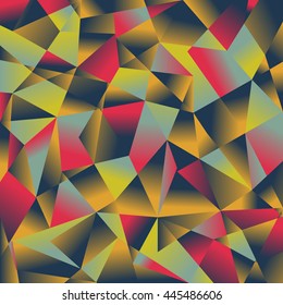 Polygon background. Abstract texture