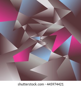 Polygon background. Abstract texture