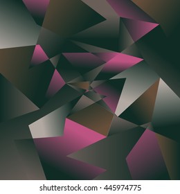 Polygon background. Abstract texture