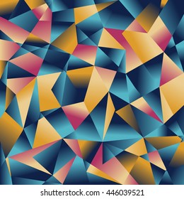 Polygon background. Abstract texture