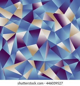 Polygon background. Abstract texture