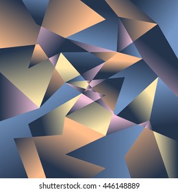 Polygon background. Abstract texture