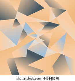 Polygon background. Abstract texture