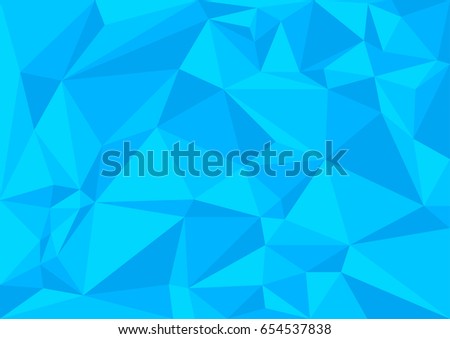 polygon background blue shades