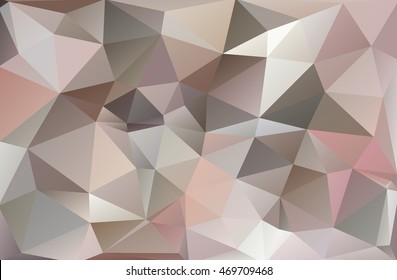 Polygon background with brilliant color designed vector illustration. For modern background template and layout.