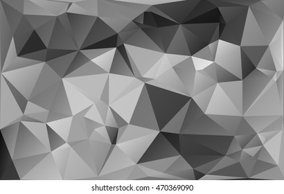 Polygon background with brilliant color designed vector illustration. For modern background template and layout.